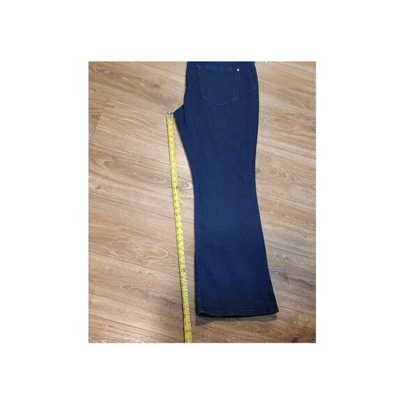 NWT Anthropologie Pilcro Jeans "The Icon" Women's Sz 34 Stretch Dark Blue - Picture 7 of 13